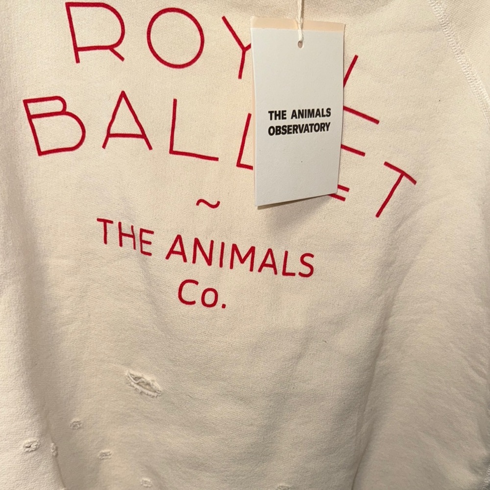 The Animals Co. Cream Sweatshirt